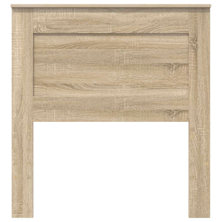 Headboard Sonoma Oak Engineered Wood