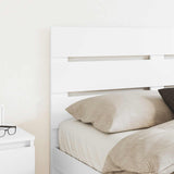 Headboard White Engineered Wood - Side View
