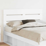 Headboard White Engineered Wood