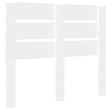 Headboard White Engineered Wood - Rear View