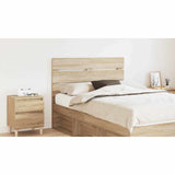 Headboard Sonoma Oak Engineered Wood