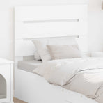 Headboard White Engineered Wood