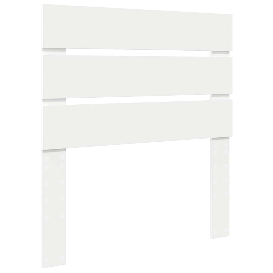 Headboard White Engineered Wood