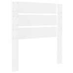 Headboard White Engineered Wood