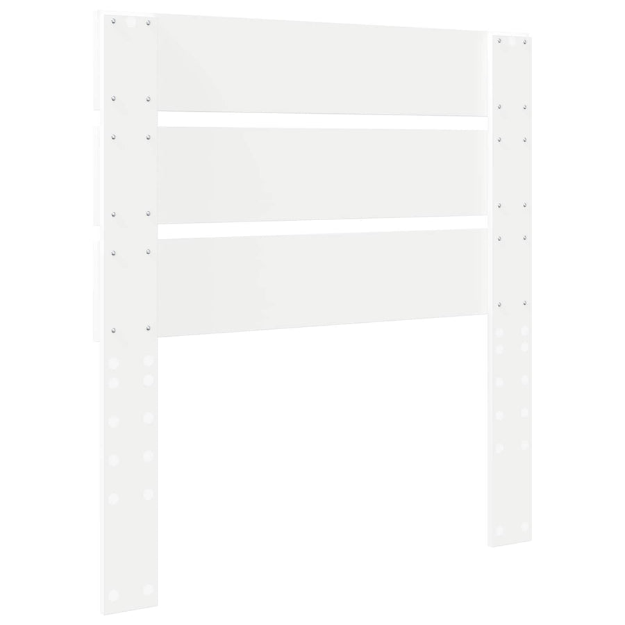 Headboard White Engineered Wood