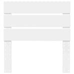 Headboard White Engineered Wood