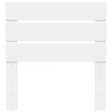 Headboard White Engineered Wood - Side View