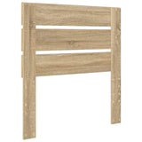 Headboard Sonoma Oak Engineered Wood - 45-Degree Angle