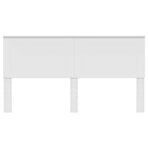 Headboard White 100 cm Engineered Wood