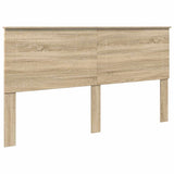 Headboard with Headboard Sonoma Oak 180 cm Engineered Wood - Front View