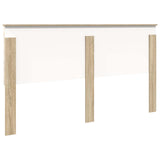 Headboard Sonoma Oak 100 cm Engineered Wood - 45-Degree Angle