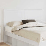 Headboard with Headboard White 150 cm Engineered Wood