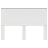 Headboard with Headboard White 150 cm Engineered Wood - Top-Down View
