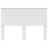 Headboard White 100 cm Engineered Wood - Side View