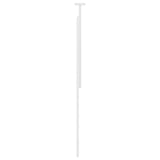 Headboard White 100 cm Engineered Wood - Top-Down View