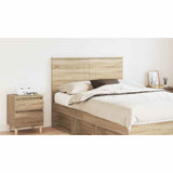 Headboard Sonoma Oak Engineered Wood