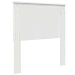 Headboard White 100 cm Engineered Wood