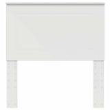Headboard with Headboard White 90 cm Engineered Wood - Top-Down View