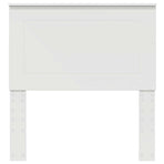 Headboard White 100 cm Engineered Wood