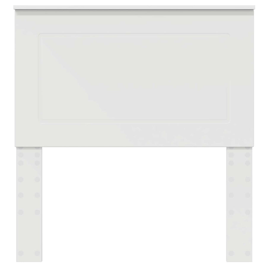 Headboard White 100 cm Engineered Wood