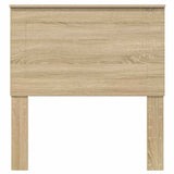 Headboard Sonoma Oak 100 cm Engineered Wood - Side View