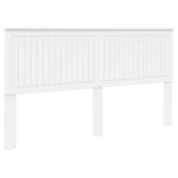 Headboard with Headboard White 180 cm Engineered wood
