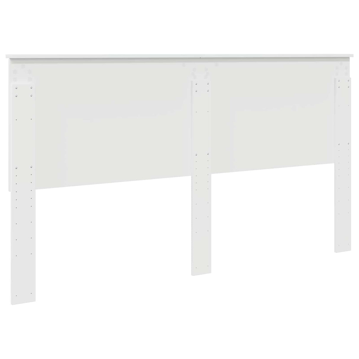 Headboard with Headboard White 180 cm Engineered wood
