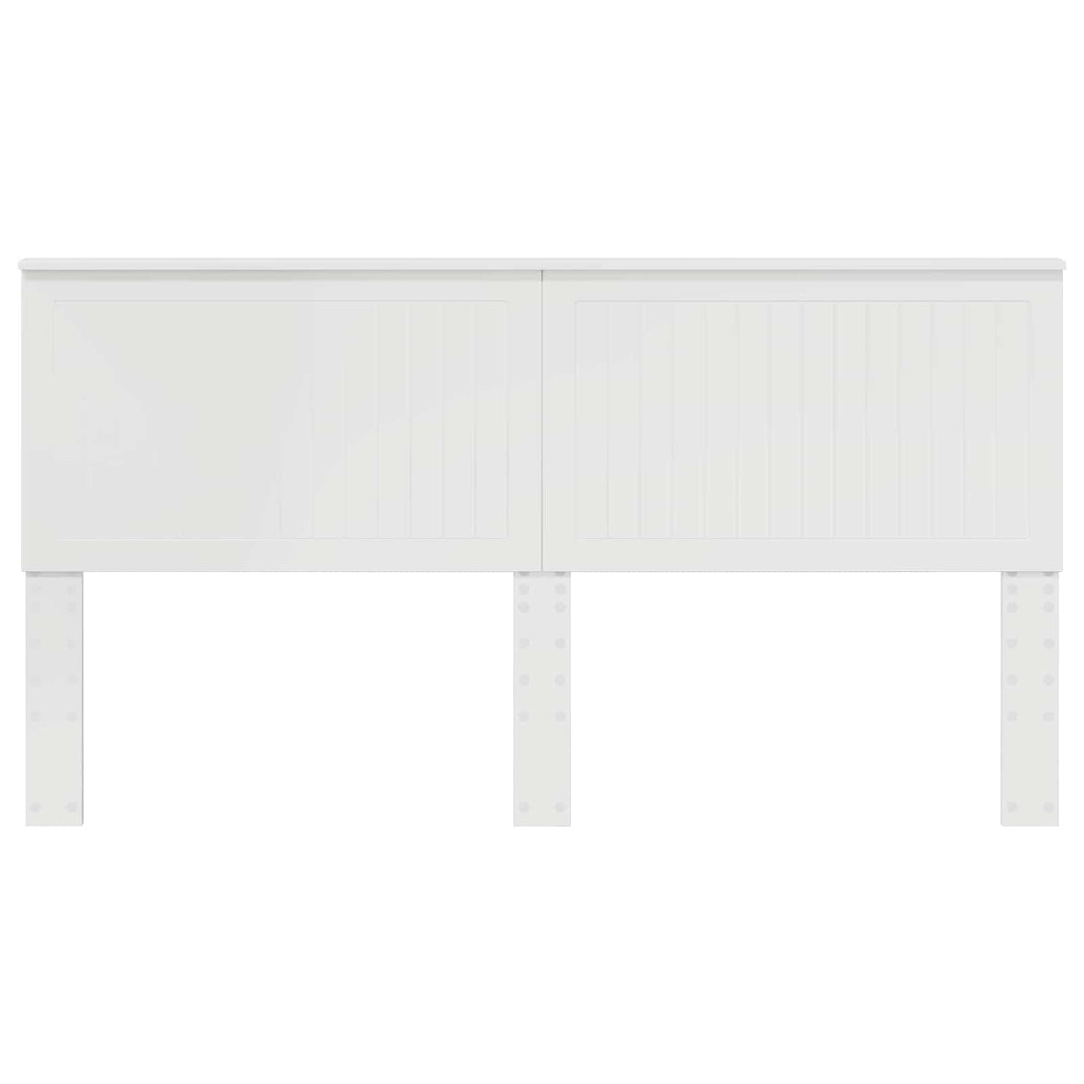 Headboard with Headboard White 180 cm Engineered wood