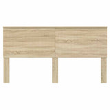 Headboard with Headboard Sonoma Oak 180 cm Engineered wood - Top-Down View