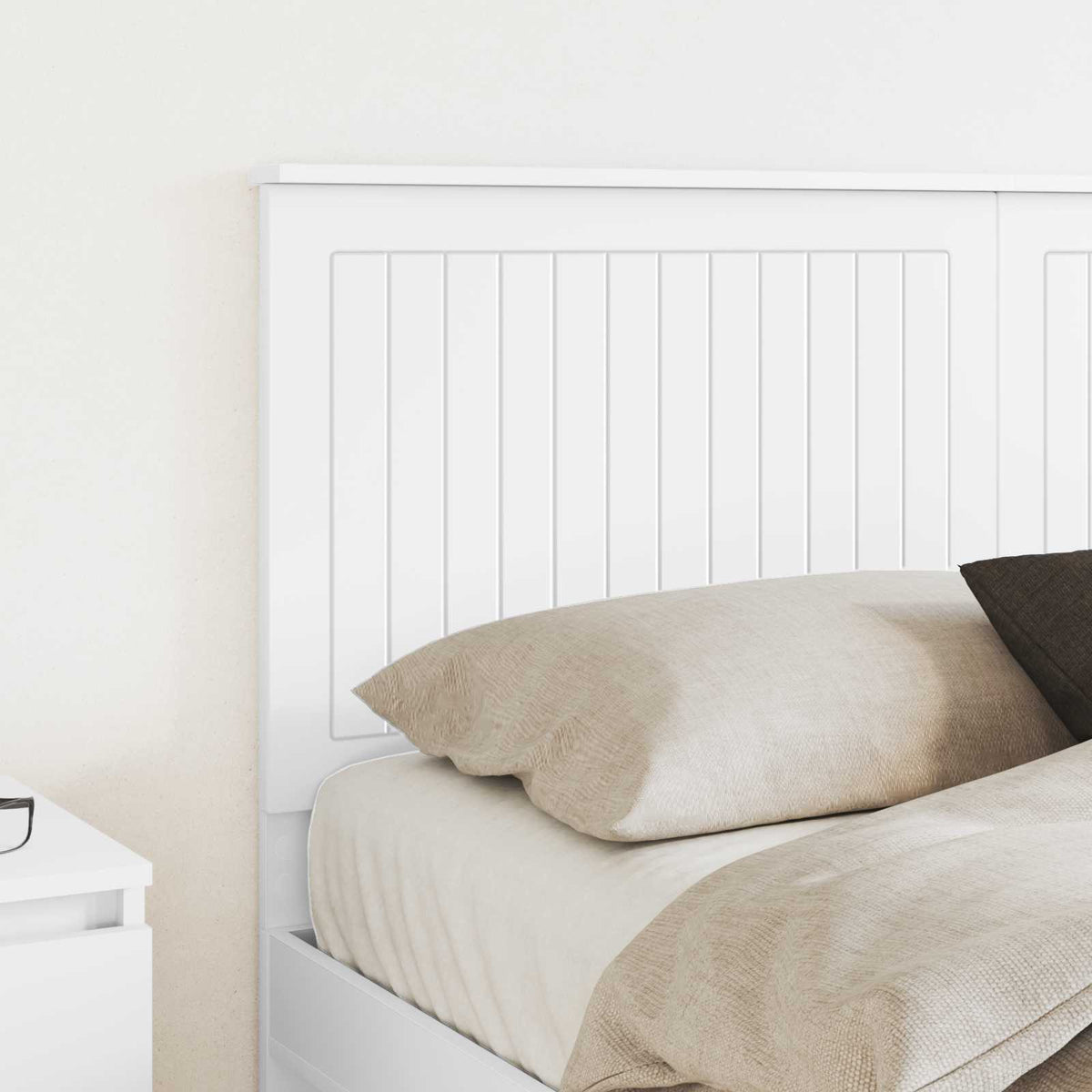 Headboard White Engineered wood