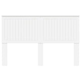 Headboard White Engineered wood - Top-Down View