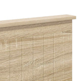 Headboard with Headboard Sonoma Oak 150 cm Engineered wood