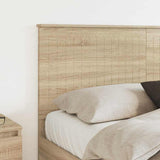 Headboard with Headboard Sonoma Oak 150 cm Engineered wood - Side View