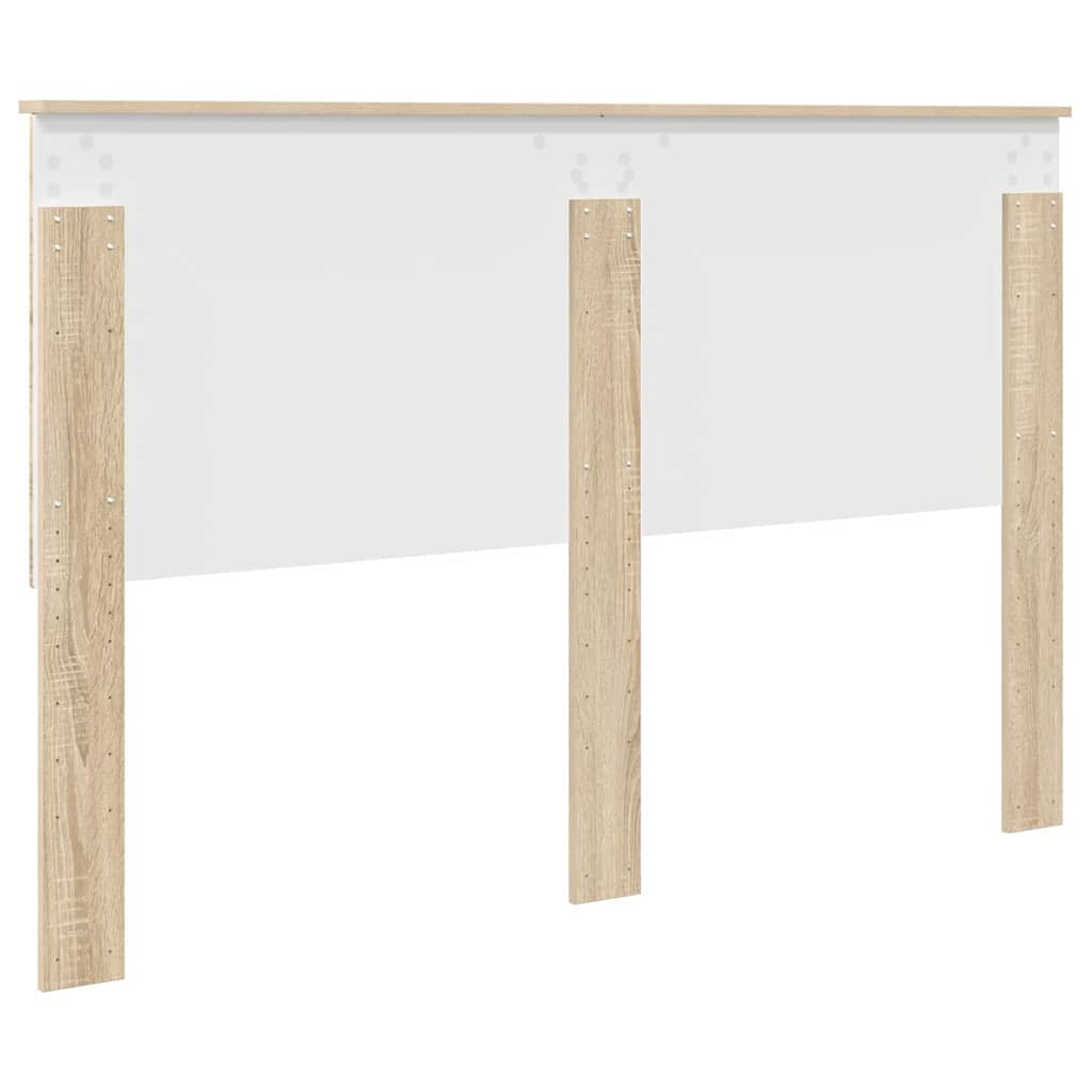 Headboard with Headboard Sonoma Oak 150 cm Engineered wood