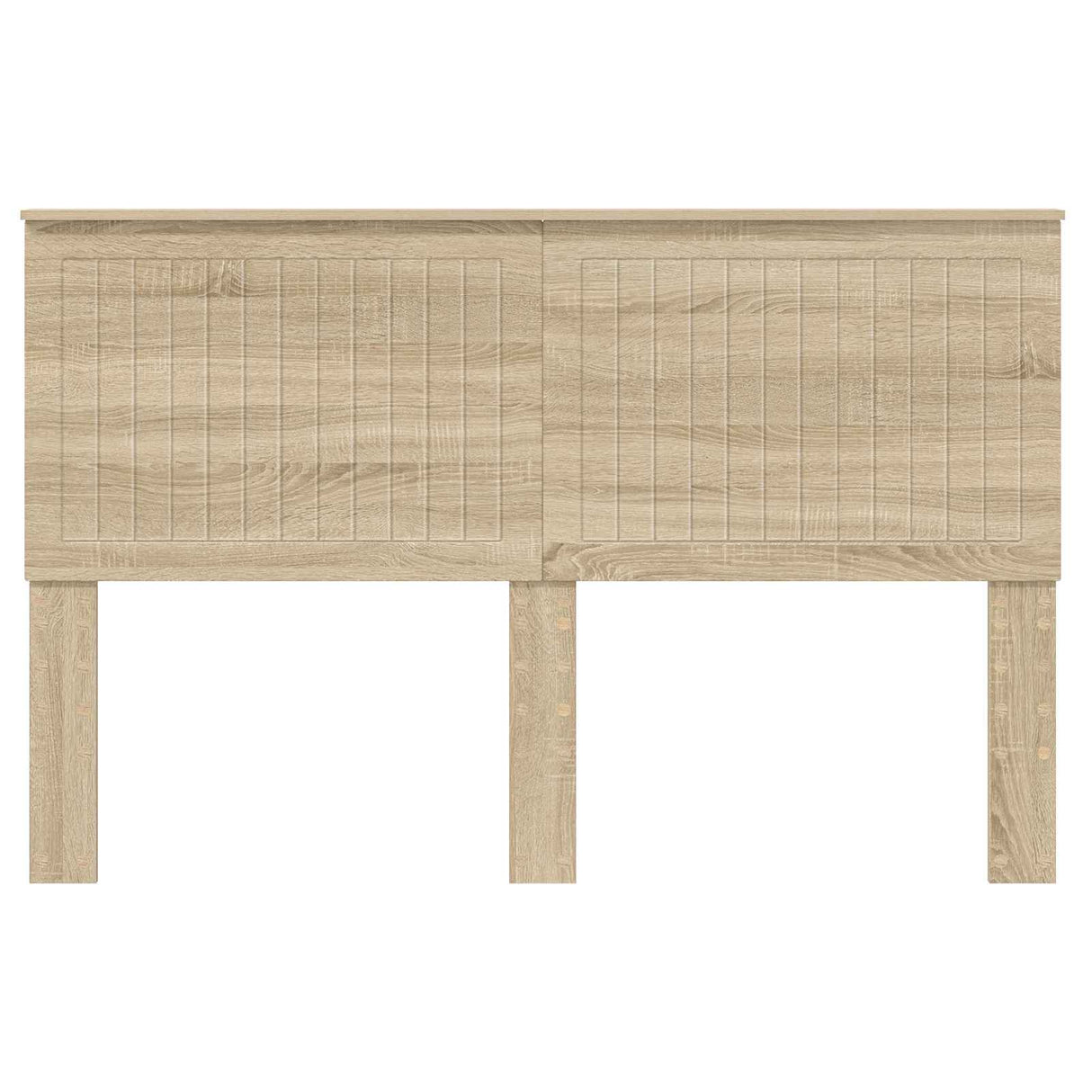 Headboard with Headboard Sonoma Oak 150 cm Engineered wood