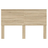 Headboard with Headboard Sonoma Oak 150 cm Engineered wood
