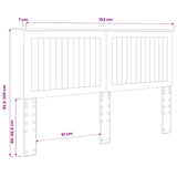 Headboard with Headboard Sonoma Oak 150 cm Engineered wood