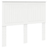 Headboard with Headboard White 135 cm Engineered wood