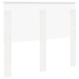 Headboard with Headboard White 135 cm Engineered wood - Rear View