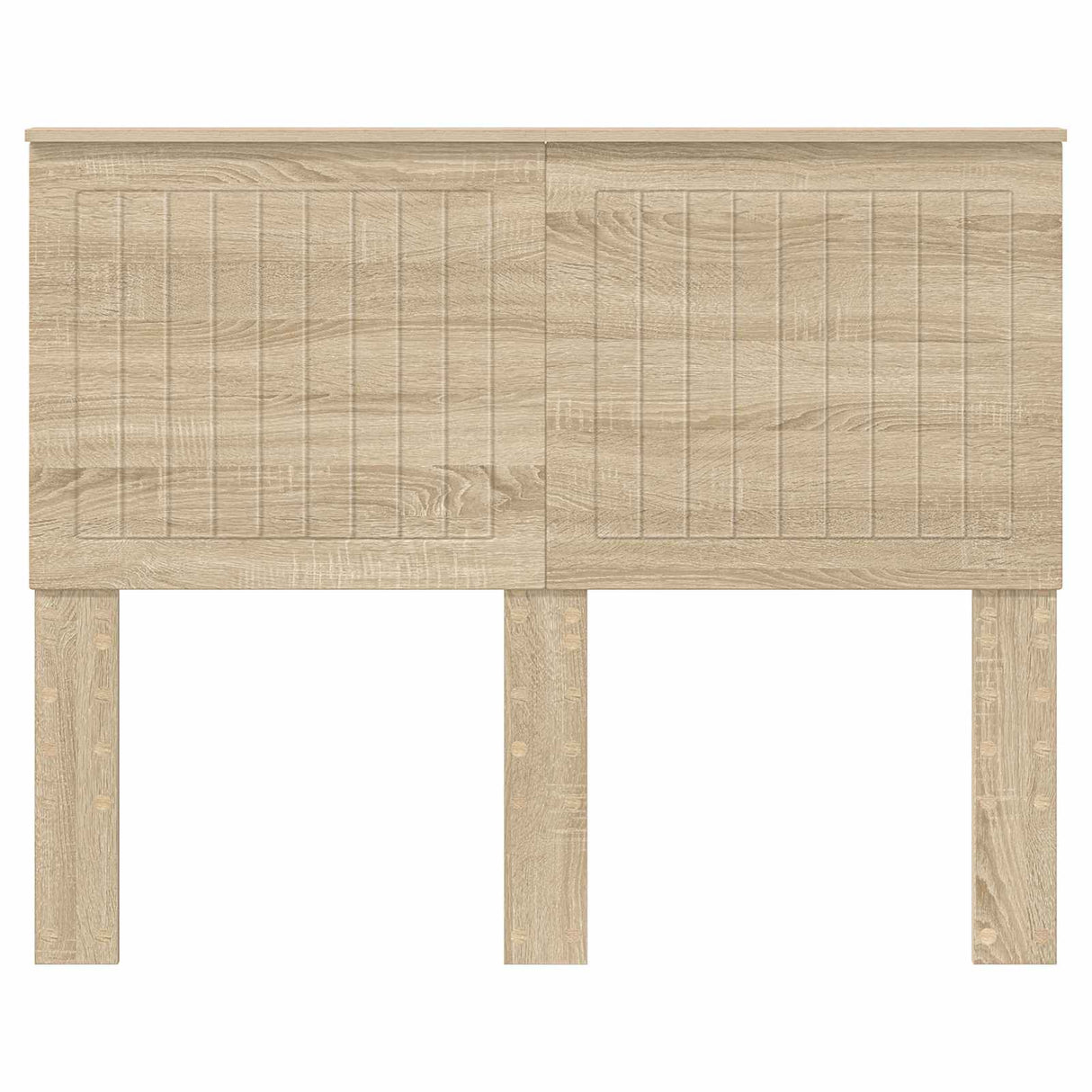 Headboard with Headboard Sonoma Oak 135 cm Engineered wood