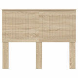 Headboard with Headboard Sonoma Oak 135 cm Engineered wood - Top-Down View