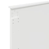 Headboard with Headboard White 90 cm Engineered wood - Low Angle