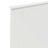 Headboard with Headboard White 90 cm Engineered wood - Close-Up Angle