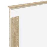 Headboard with Headboard Sonoma Oak 90 cm Engineered wood - Low Angle