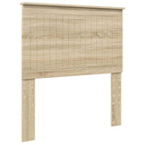 Headboard with Headboard Sonoma Oak 90 cm Engineered wood