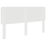 Headboard with Headboard White 180 cm Engineered wood - Rear View
