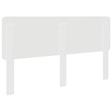 Headboard White Engineered wood - 45-Degree Angle