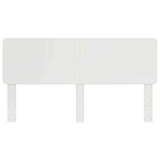 Headboard with Headboard White 180 cm Engineered wood - Top-Down View