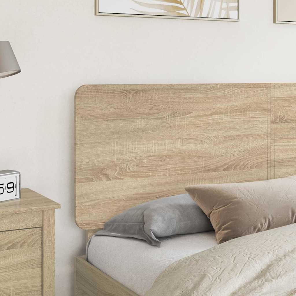Headboard with Headboard Sonoma Oak 180 cm Engineered wood