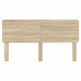 Headboard with Headboard Sonoma Oak 180 cm Engineered wood - Top-Down View